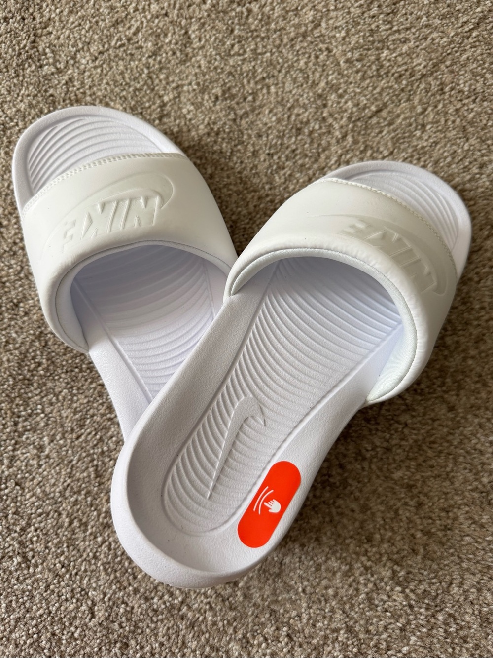 Nike White Women's Slide Sandals